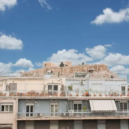 Lovely Apt W/Heated Jacuzzi &Full Acropolis View Athènes Extérieur photo